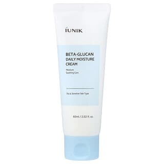 iUNIK, Beta-Glucan Daily Moisture Cream, Dry & Sensitive Skin Type, 2.02 fl oz (60 ml)
