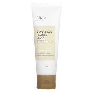 iUNIK, Crema restauradora de caracol negro, 60 ml (2,02 oz. Líq.)