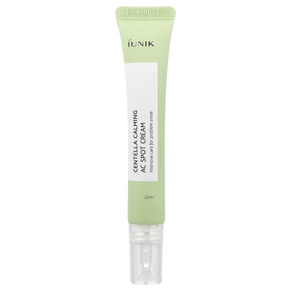 iUNIK, 센텔라 카밍 AC 스팟 크림, 20ml(0.67fl oz)