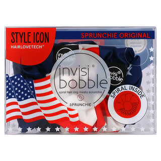 Invisibobble, Sprunchie Original，American Flag，2 件