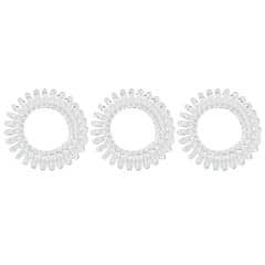 Invisibobble, Original, Traceless Hair Ring, Crystal Clear, 3 Pack