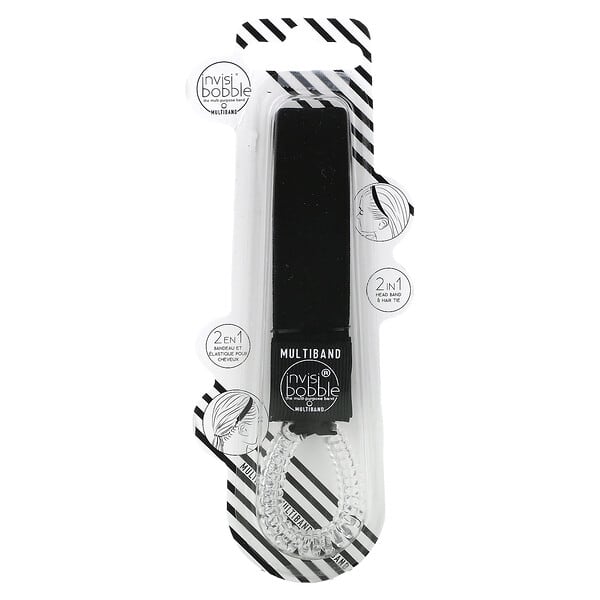 Invisibobble‏, Multiband, True Black, 1 Piece