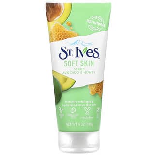 St. Ives, Soft Skin Scrub, Avocado & Honey, 6 oz (170 g)