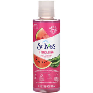 St. Ives, Hydrating, Daily Cleanser, Watermelon , 6.4 fl oz (189 ml)