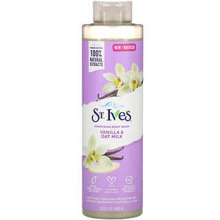 St. Ives, Pampering Body Wash, Vanilla & Oat Milk,  22 fl oz (650 ml)