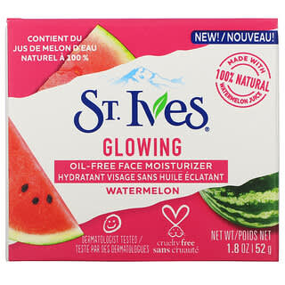 سانت إيفز‏, Glowing, Oil Free Face Moisturizer, Watermelon, 1.8 oz (52 g)