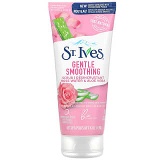 St. Ives‏, Gentle Smoothing Scrub, Rose Water & Aloe Vera, 6 oz (170 g)