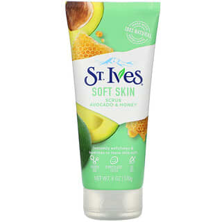 St. Ives, Soft Skin Scrub, Avocado & Honey, 6 oz (170 g)