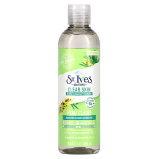 St. Ives, Solutions，3 合 1 日常爽膚水，茶樹金縷梅香，8.5 液量盎司（251 毫升）