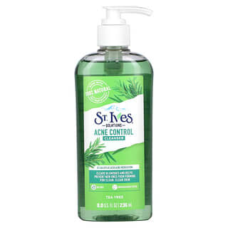 St. Ives, Solutions, Acne Control Cleanser, Tea Tree, 8 fl oz (236 ml)