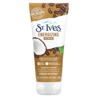 St. Ives, Energizing Scrub, Coconut & Coffee, 6 oz (170 g)