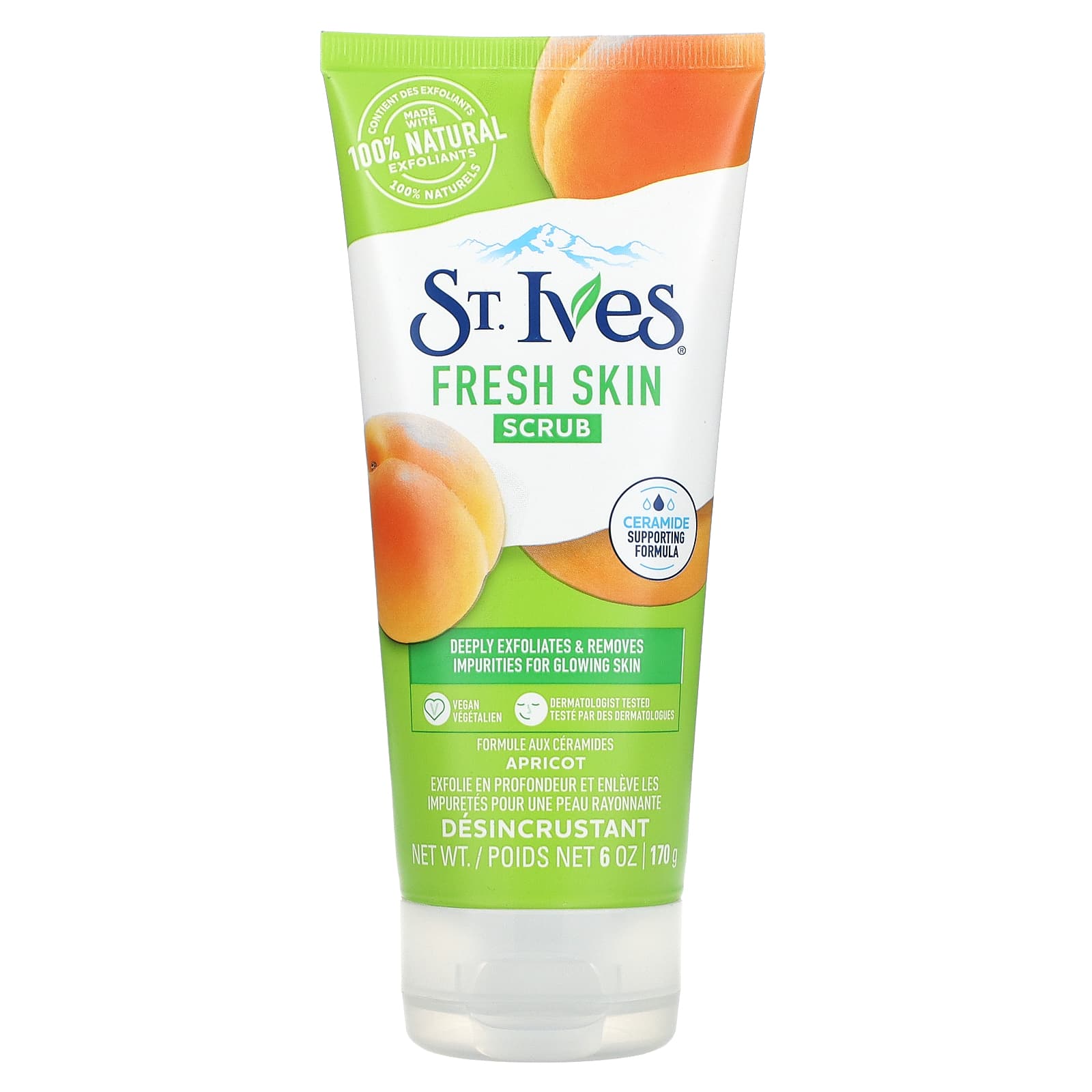 St. Ives, St. Ives, Fresh Skin Scrub, Apricot, BEST FACE SCRUBS IN INDIA FOR OILY SKIN