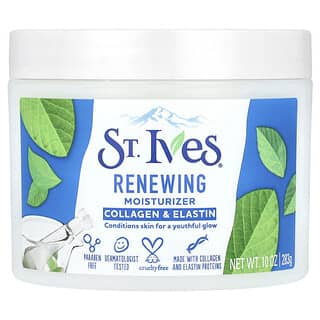 St. Ives, Humectante, Efecto renovador, Colágeno y elastina, 283 g (10 oz)