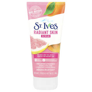 St. Ives, Radiant Skin Scrub, Pink Lemon & Mandarin, 6 oz (170 g)