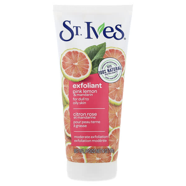 St. Ives, Exfoliant Scrub, Pink Lemon & Mandarin, 6 oz (170 g)