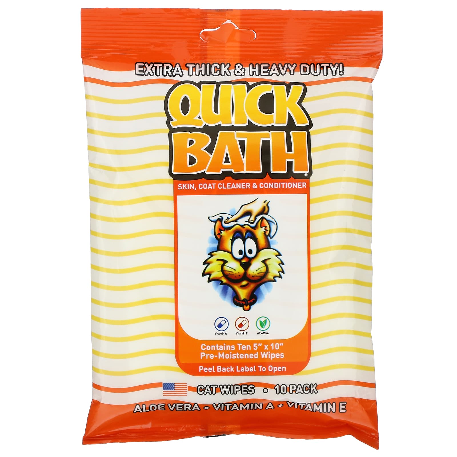 cat bath wipes