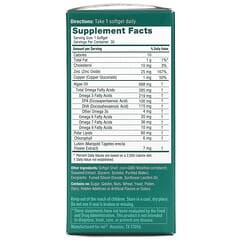 iWi, Ojos, omega-3 más zinc, cobre y luteína, 30 cápsulas blandas