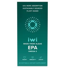 iWi, Omega-3 EPA, 30 cápsulas blandas