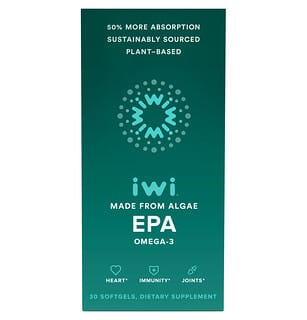 iWi, Ômega-3 EPA, 30 Cápsulas Softgel
