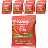 IWON Organics, Organics Protein Stix, Spicy Sweet Peppers, 8 Bags, 1.5 oz (42 g) Each