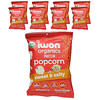 Organic Protein Popcorn, Sweet & Salty, 8 Bags, 1 oz (28 g) Each