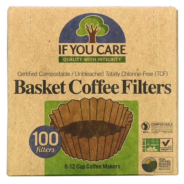 If You Care, Korb-Kaffeefilter, 100 Filter