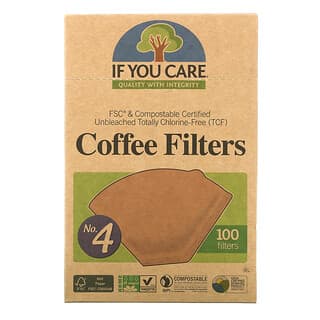 If You Care, فلاتر القهوة، حجم 4، 100 فلاتر