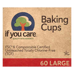 If You Care, Baking Cups, Large , 60  Count