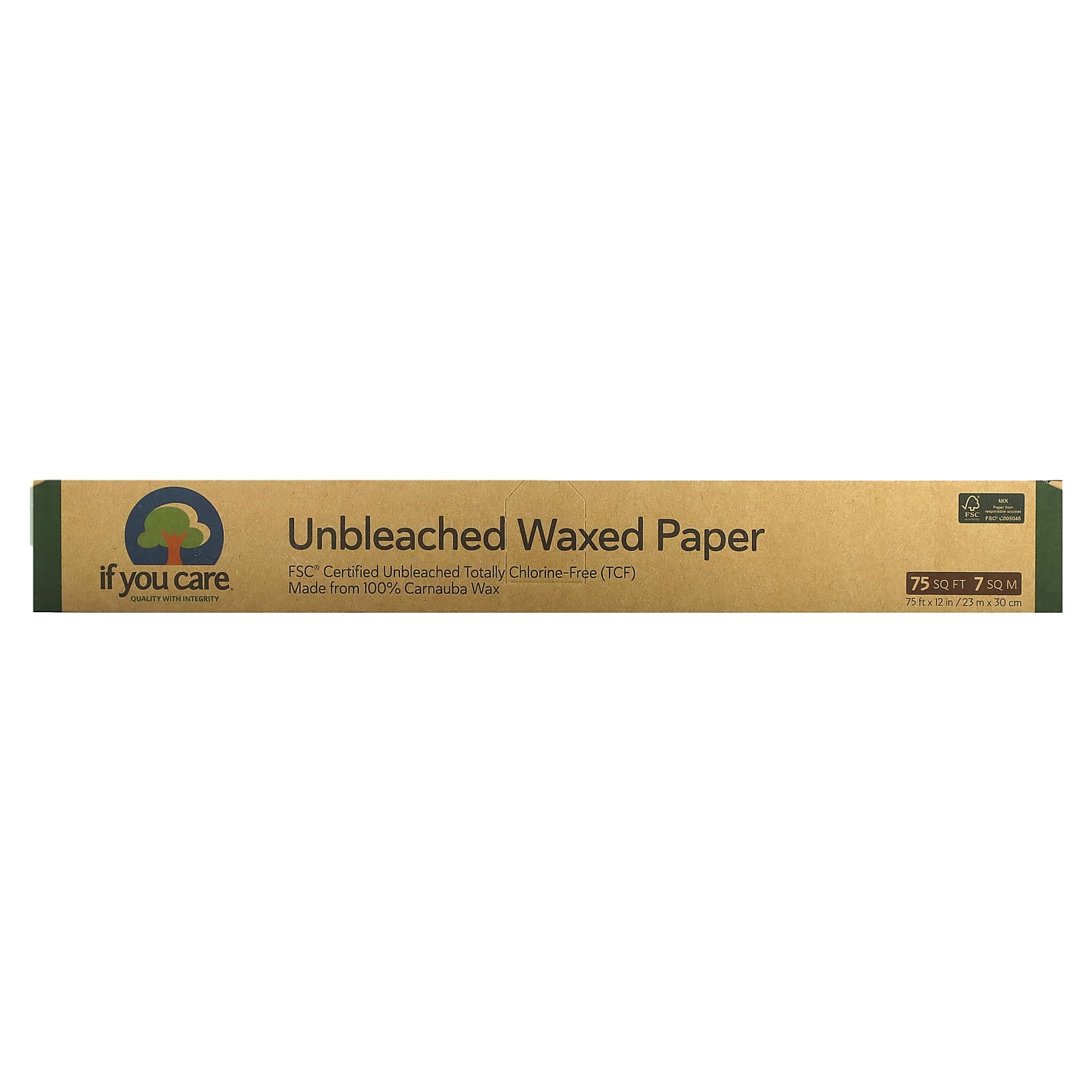 If You Care Unbleached Wax Paper - Thumbnail 2