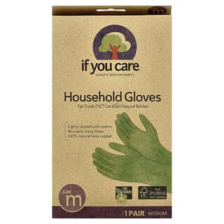 If You Care, Household Gloves, Medium, 1 Pair