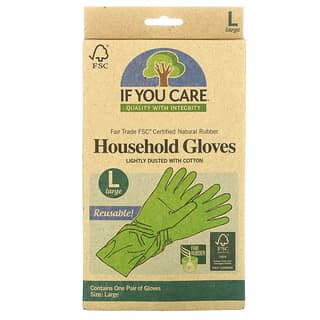 If You Care, Household Gloves, Reusable, Large, 1 Pair