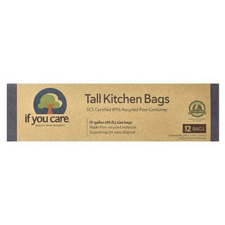 If You Care, Tall Kitchen Bags, 12 Bags