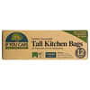 Compostable Tall Kitchen Bags, 12 Bags