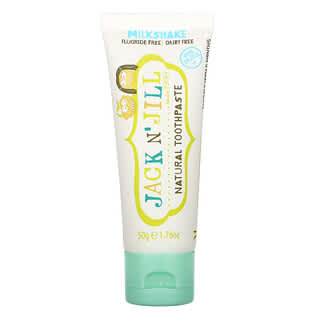Jack n' Jill, Natural Toothpaste, 6 Months+,  Milkshake, 1.76 oz (50 g)