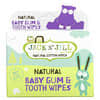 Natural Baby Gum & Tooth Wipes, 25 Individually Wrapped Wipes