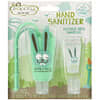Hand Sanitizer, Alcohol Free, Fragrance Free, Bunny, 2 Pack, 0.98 fl oz (29 ml) Each and 1 Case