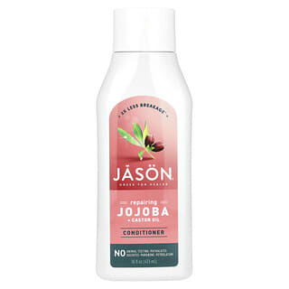 Jason Natural, Acondicionador de jojoba largo y fuerte, 454 g (16 oz. Líq.)