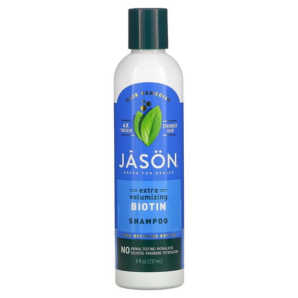 Jason Natural, Extra voluminöses Biotin-Shampoo, 237 ml (8 fl. oz.)