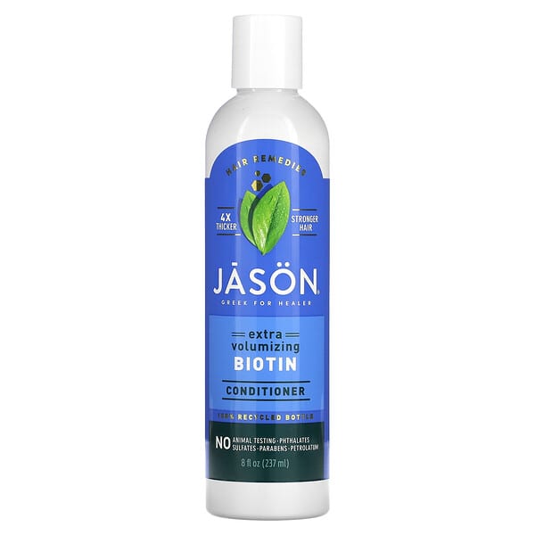 Jason Natural, Extra Volumizing Biotin Conditioner, 8 fl oz (237 g)