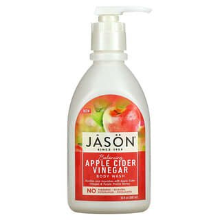 Jason Natural, Jabón líquido equilibrante para el cuerpo con vinagre de sidra de manzana, 887 ml (30 oz. Líq.)