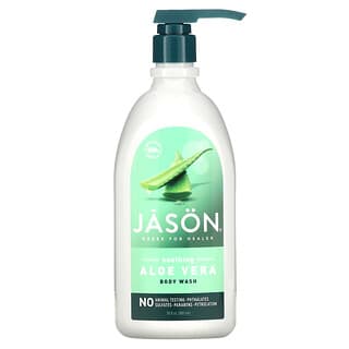 Jason Natural, Gel douche Pure Natural, aloe vera apaisante, 887 ml (30 oz)