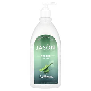 Jason Natural, Натуральный гель для душа, успокаивающий, алоэ вера, 30 жидких унций (887 мл)