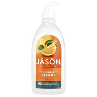 Jason Natural, Żel do mycia ciała, Energetyzujący cytrus, 887 ml