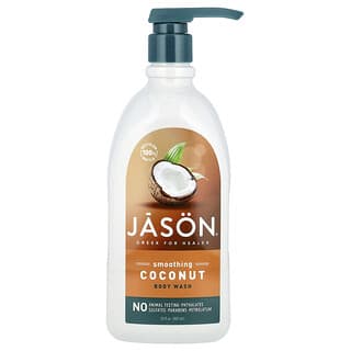 Jason Natural, Jabón corporal suavizante, Coco, 887 ml (30 oz. Líq.)