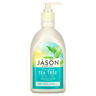 Jason Natural, Savon pour les mains, Tea tree purifiant, 473 ml