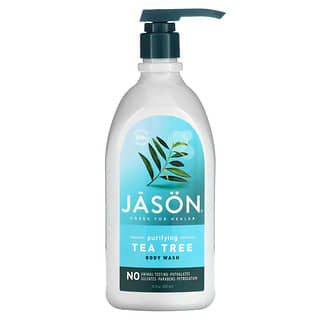 Jason Natural, Gel douche purifiant à l’arbre à thé, 887 ml