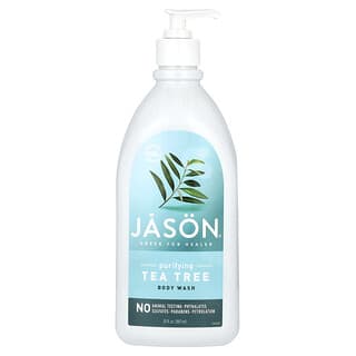 Jason Natural, Gel douche purifiant à l’arbre à thé, 887 ml