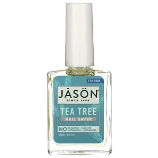 Jason Natural, 指甲保護液，茶樹，0.5 液量盎司（15 毫升）