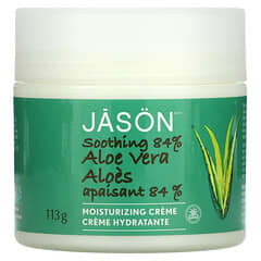 Jason Natural, Aloe vera calmante al 84%, Crema humectante, 113 g (4 oz)