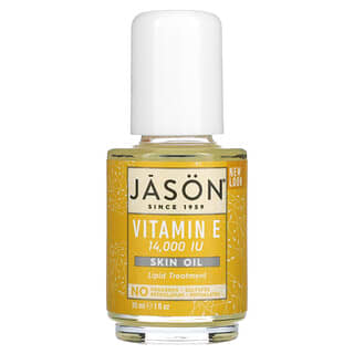 Jason Natural, 維生素 E，護膚油，14,000 國際單位，1 液量盎司（30 毫升）